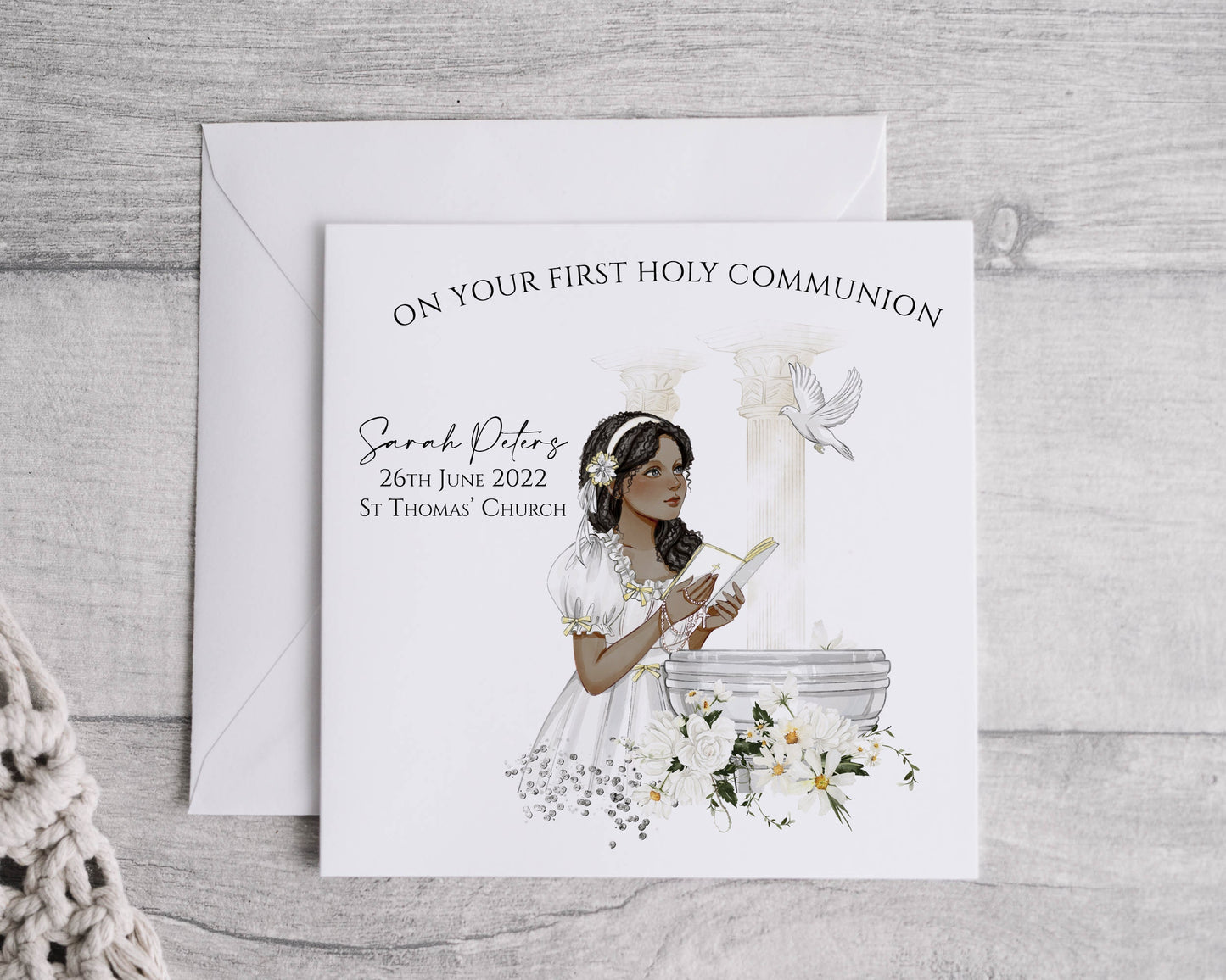 Holy communion card