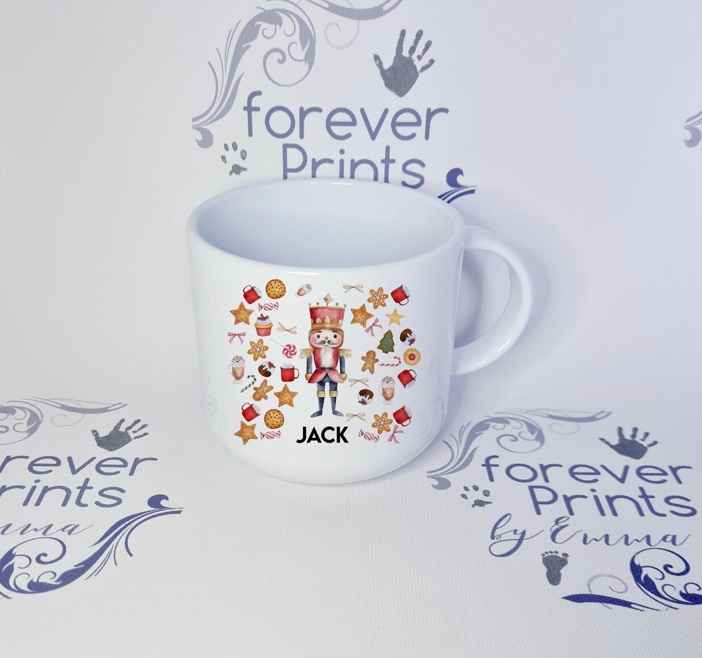 Personalised Christmas Unbreakable Mug, Child's Polymer Mug (6oz or 11oz)