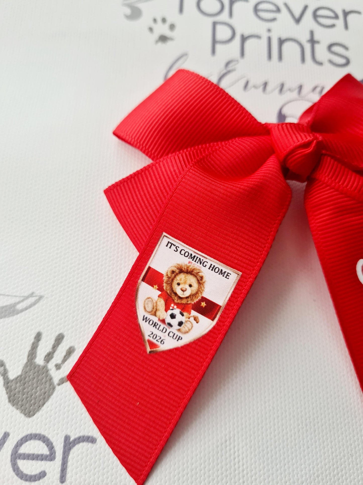 World cup hair bows England, Scotland