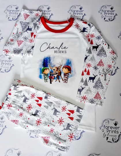 Children's Christmas pyjamas
