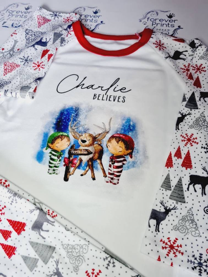 Children's Christmas pyjamas