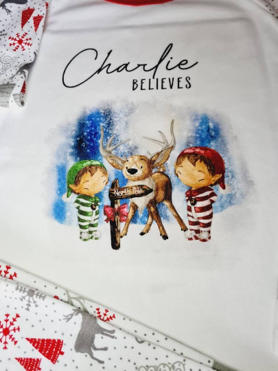 Children's Christmas pyjamas