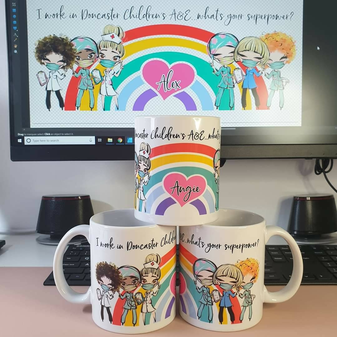 superpower mug, keyworker mug, superhero mug