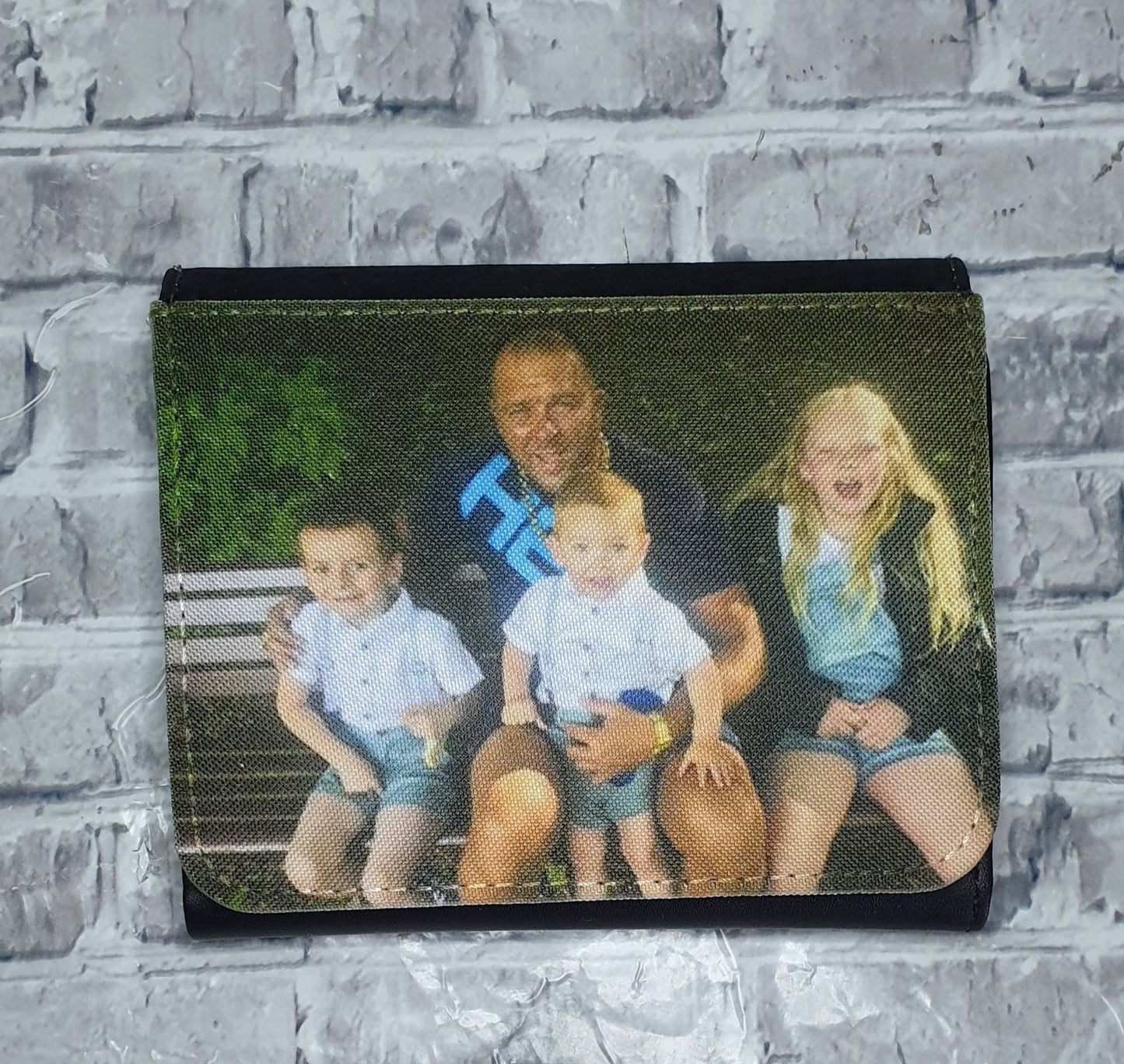 Mens wallet , mens photo wallet photo wallet, father's day gift