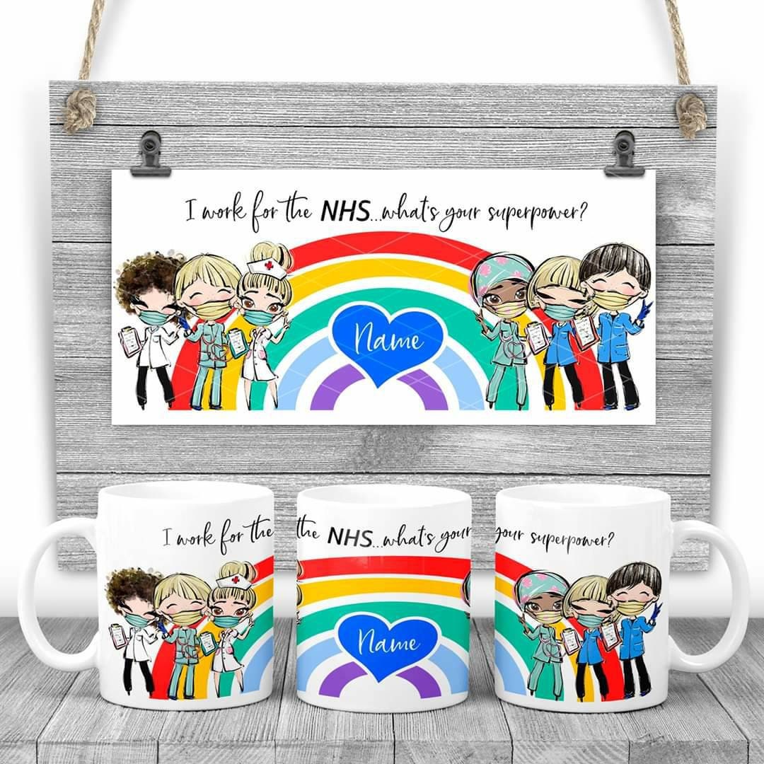 superpower mug, keyworker mug, superhero mug