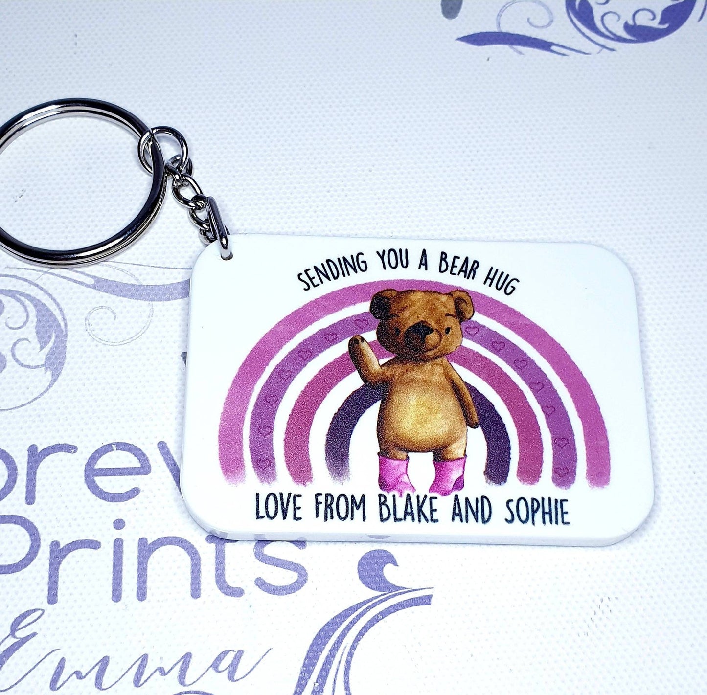 Lockdown keyring gift