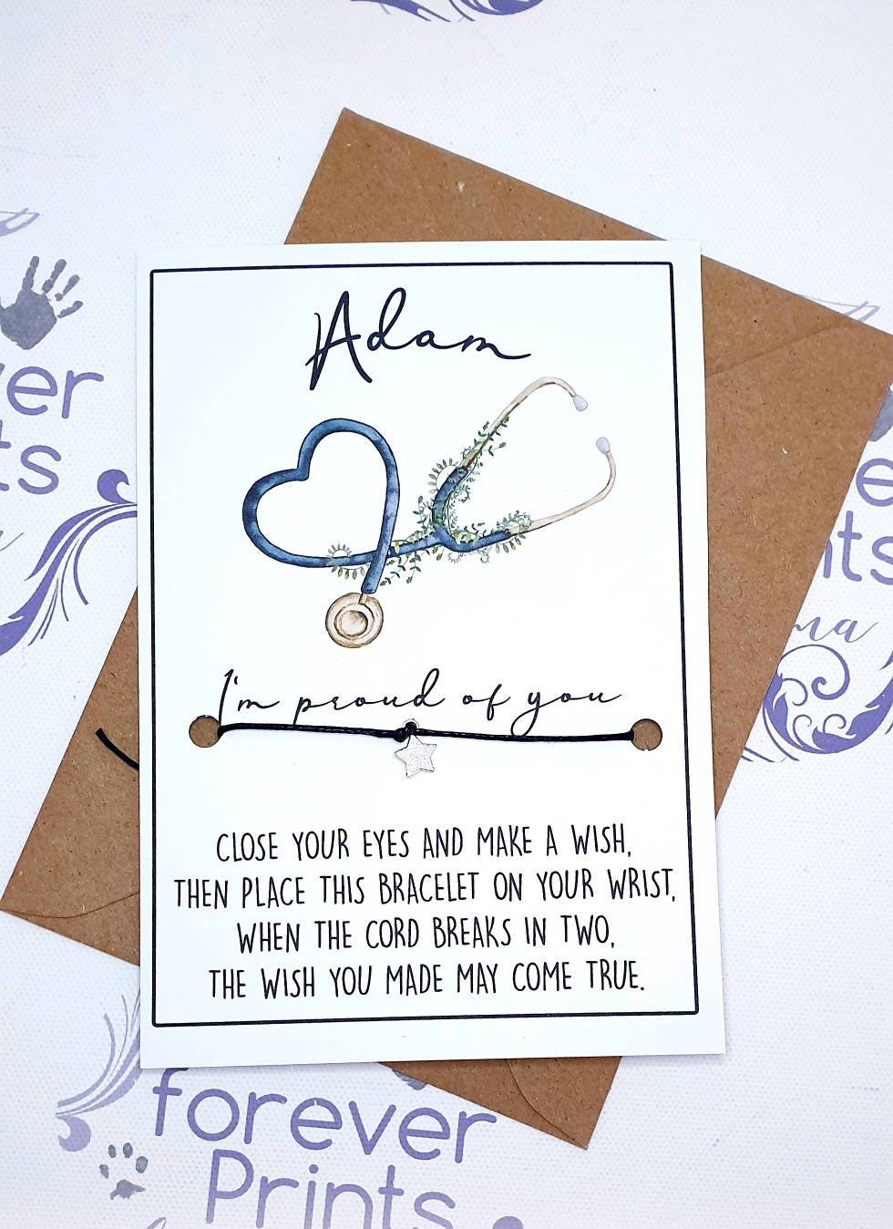 Nhs Wish bracelet, nurse gift
