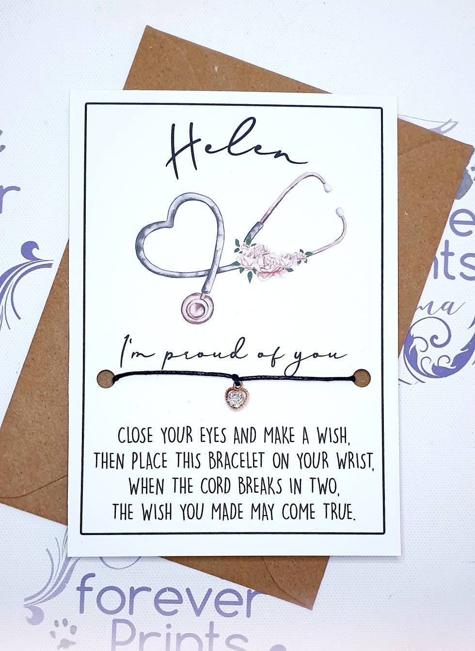 Nhs Wish bracelet, nurse gift