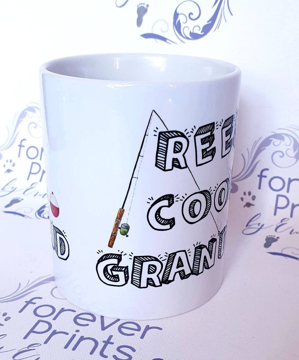 Fishing mug | Father's day mug | rather be fishing | grandad cup