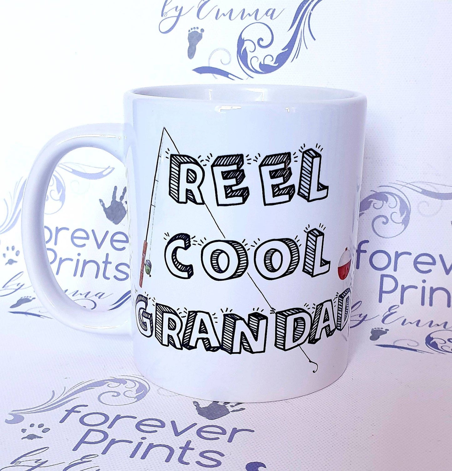 Fishing mug | Father's day mug | rather be fishing | grandad cup