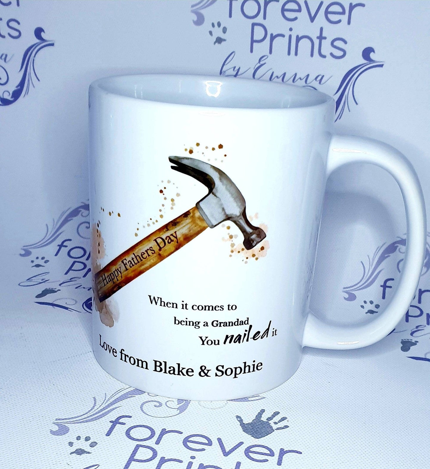 Father's day mug, tool mug for father's day, cup for dad, cup for grandad