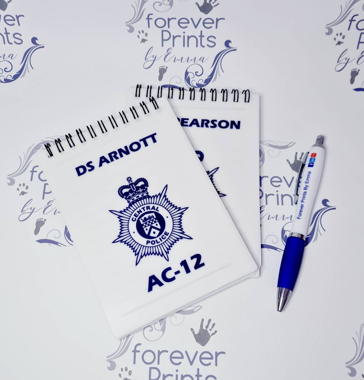 Ac12 notebook, a6 line of duty notebook, Ted hastings gift.