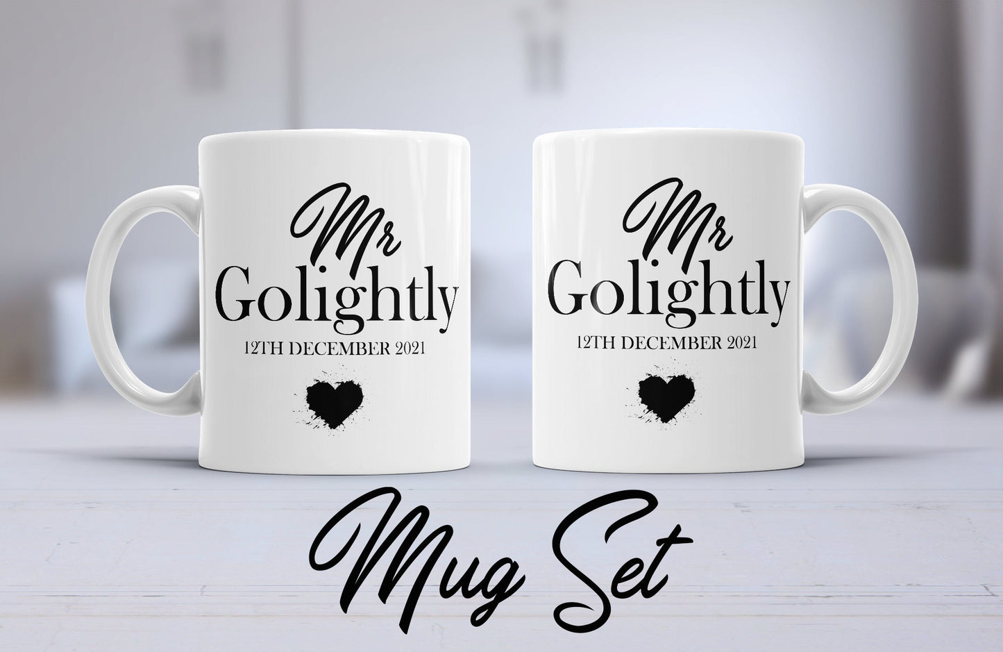 Mr and Mrs wedding cup set, Mr and Mr wedding cup set, Mrs and Mrs wedding cup set, Gift for bride and groom, wedding gift