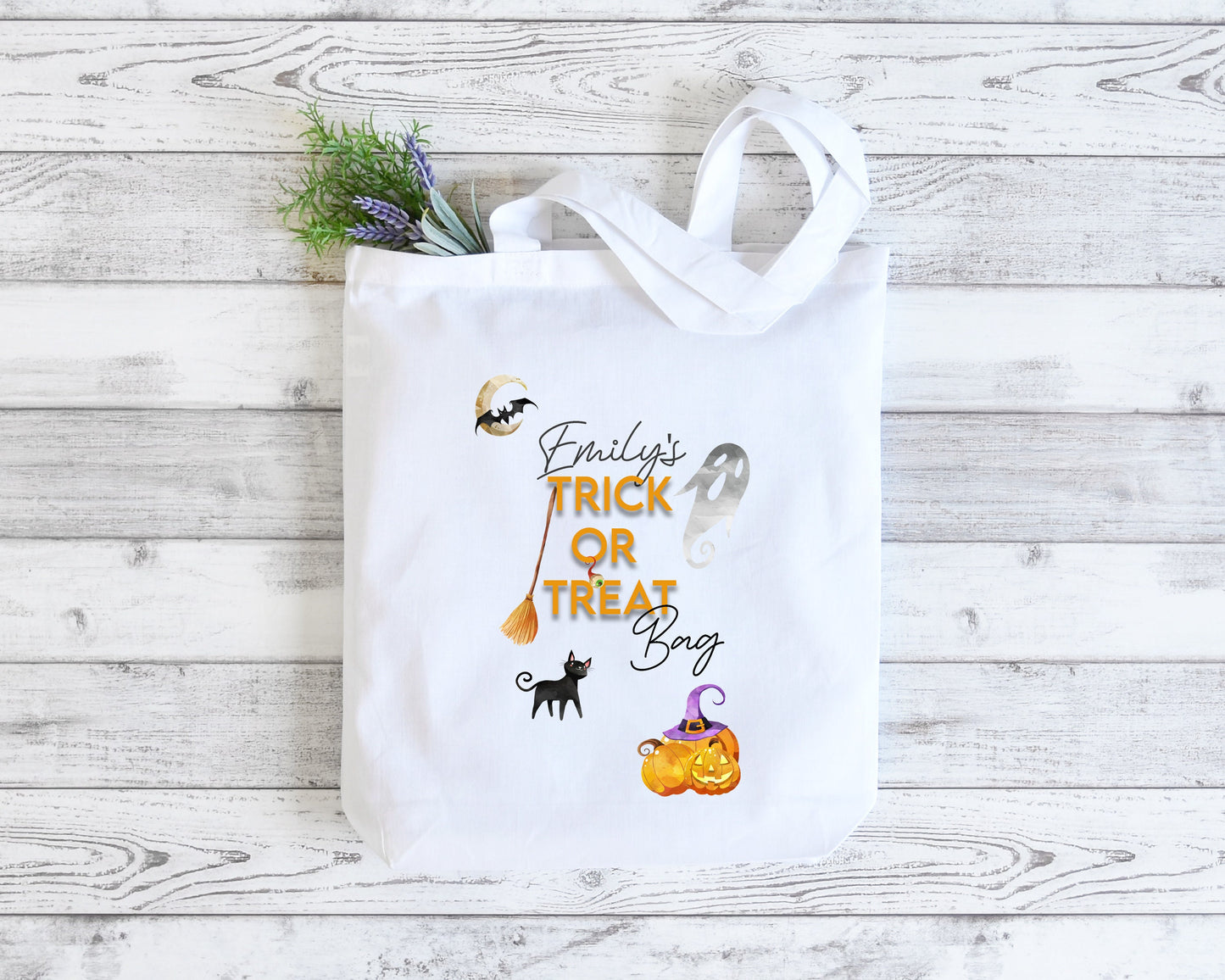 Halloween tote bags