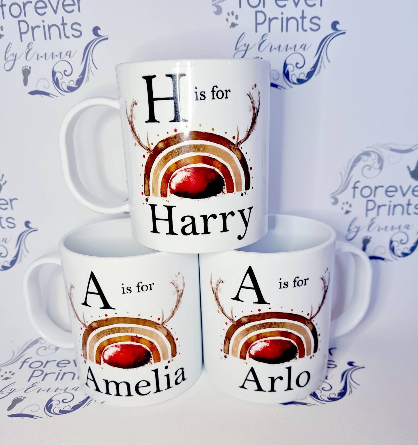 Child's 6oz unbreakable mug, children's mug, kids mug, 11oz child's unbreakable mug, childs Christmas mug