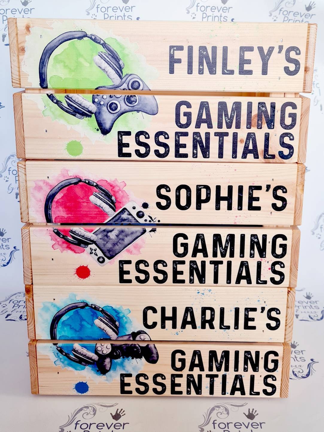 Gaming essentials crate, gamer gift