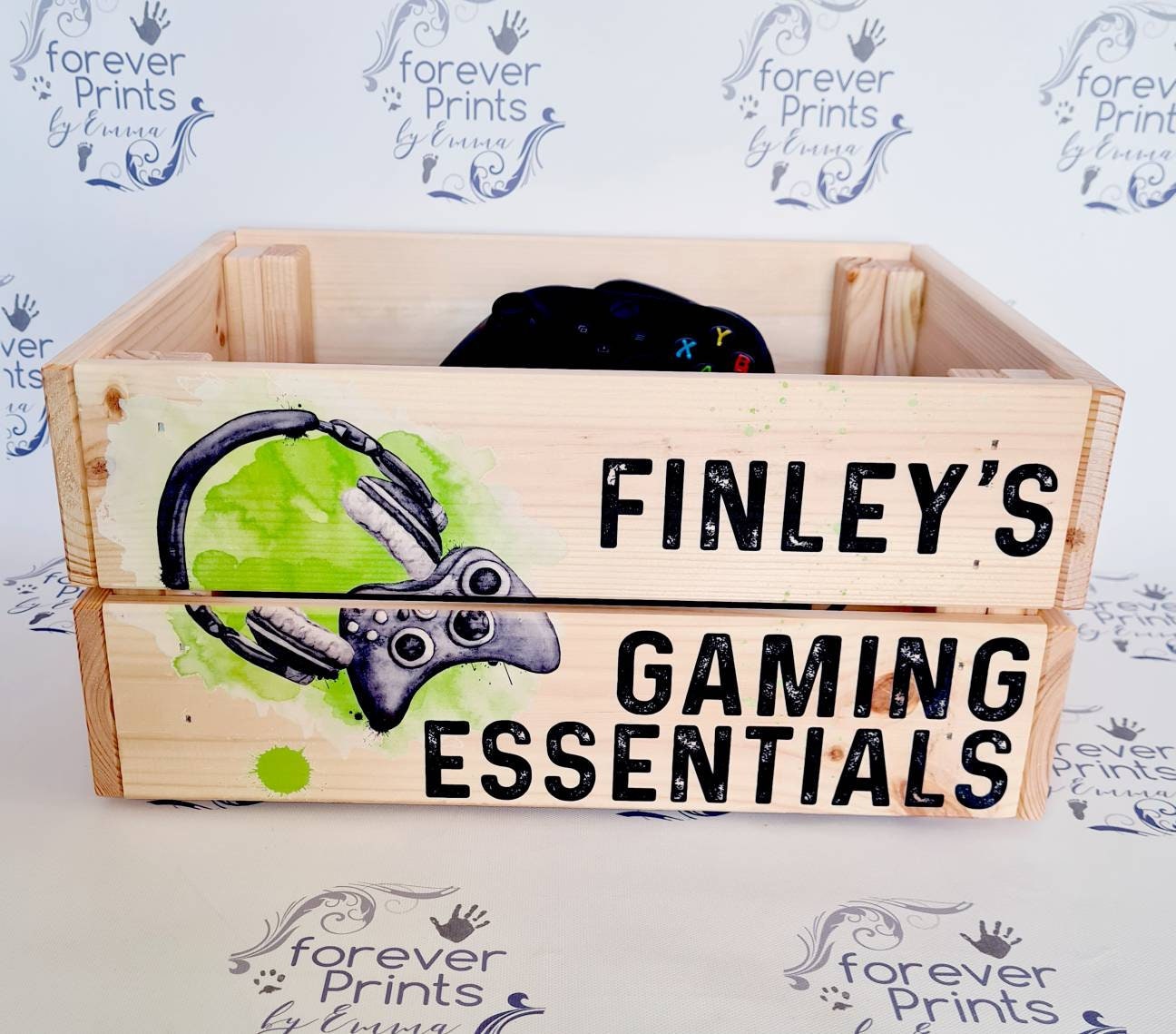 Gaming essentials crate, gamer gift