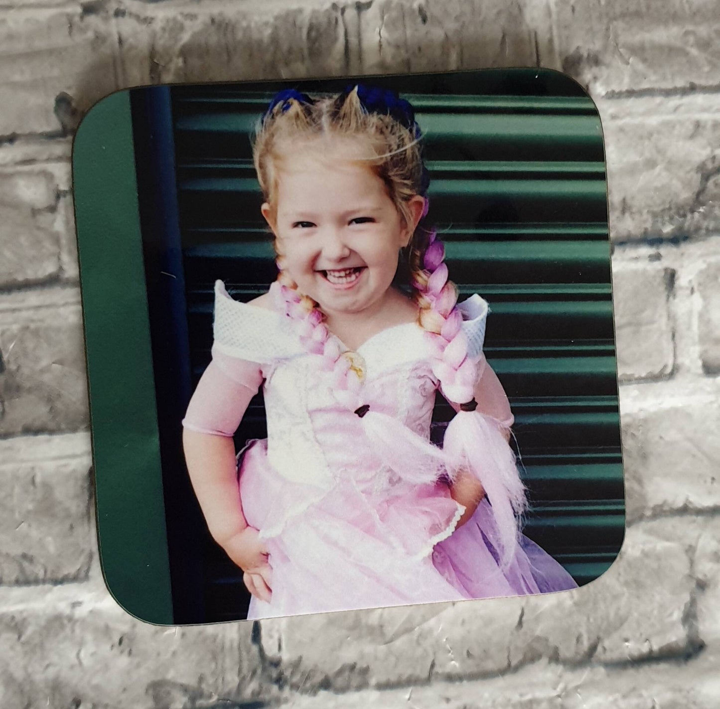 Personalised Photo Coaster, Custom Image Coaster, Your Text Here