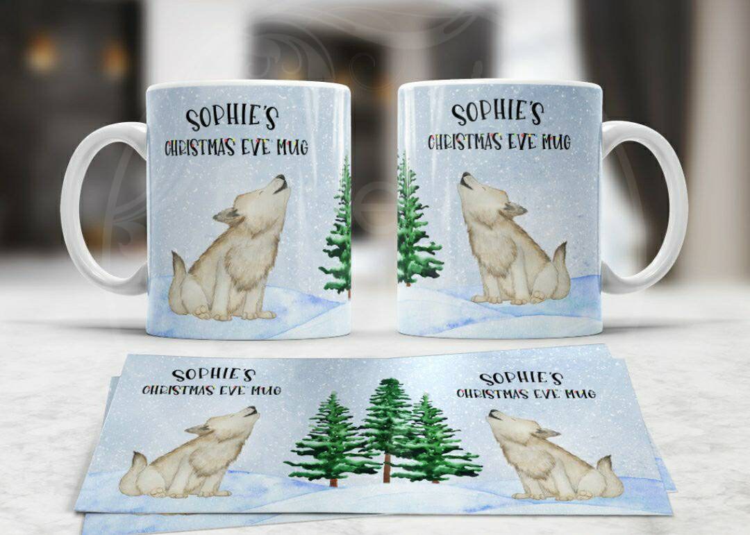 Personalized Christmas Eve Mug - Custom Holiday Mug
