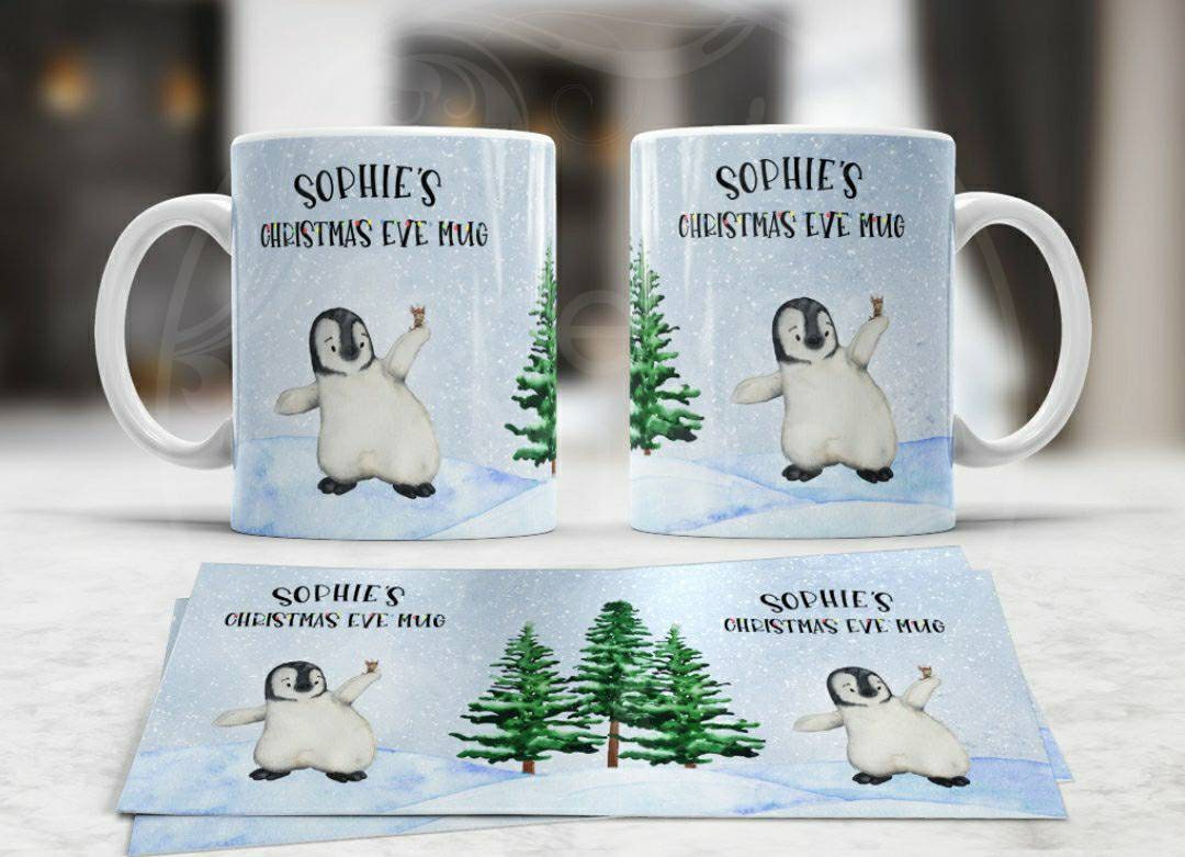 Personalized Christmas Eve Mug - Custom Holiday Mug