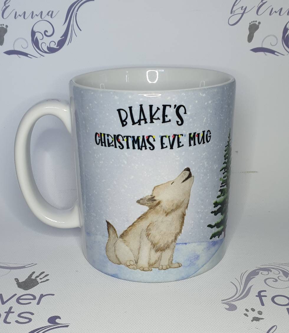 Personalized Christmas Eve Mug - Custom Holiday Mug