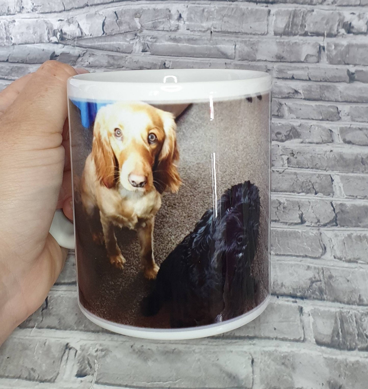 Personalised Photo Mug, Custom 10oz Cup, Double Sided Print