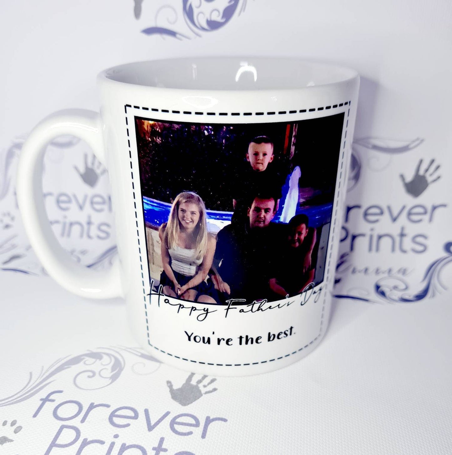 Personalised Photo Mug | Father's Day Gift, Custom Message