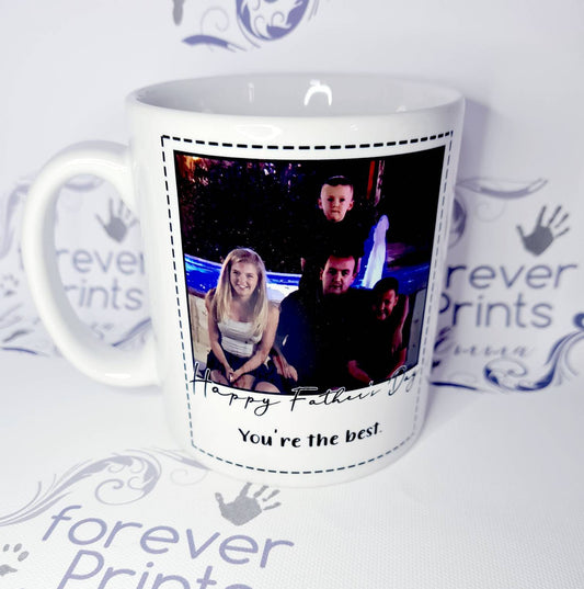 Personalised Photo Mug | Father's Day Gift, Custom Message