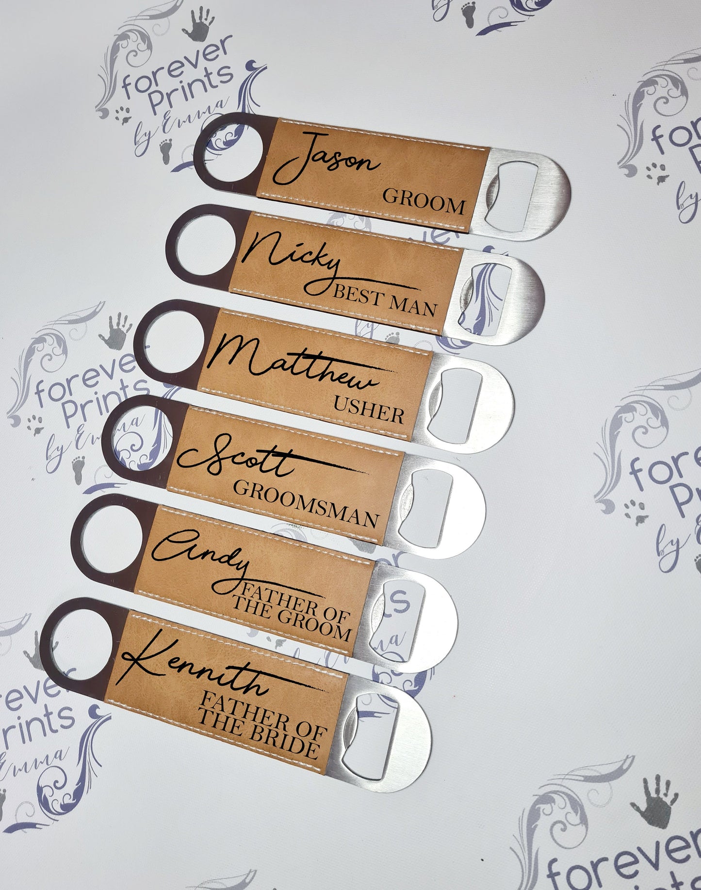 Personalised Stainless Steel Bar Blade, Groomsman Gift
