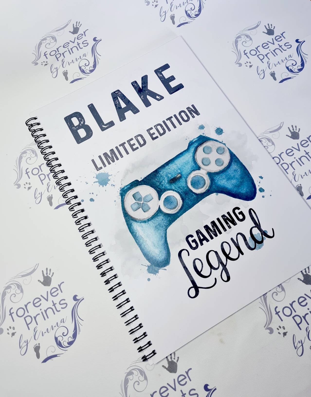 Gamer a4 notebook, a5 notebook, gaming gift.