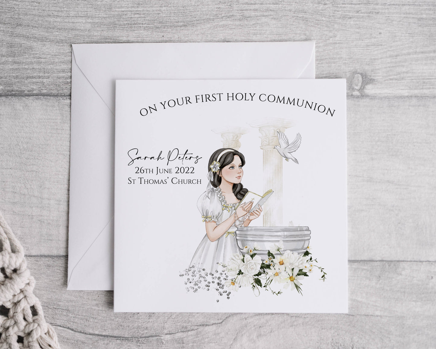 Holy communion card