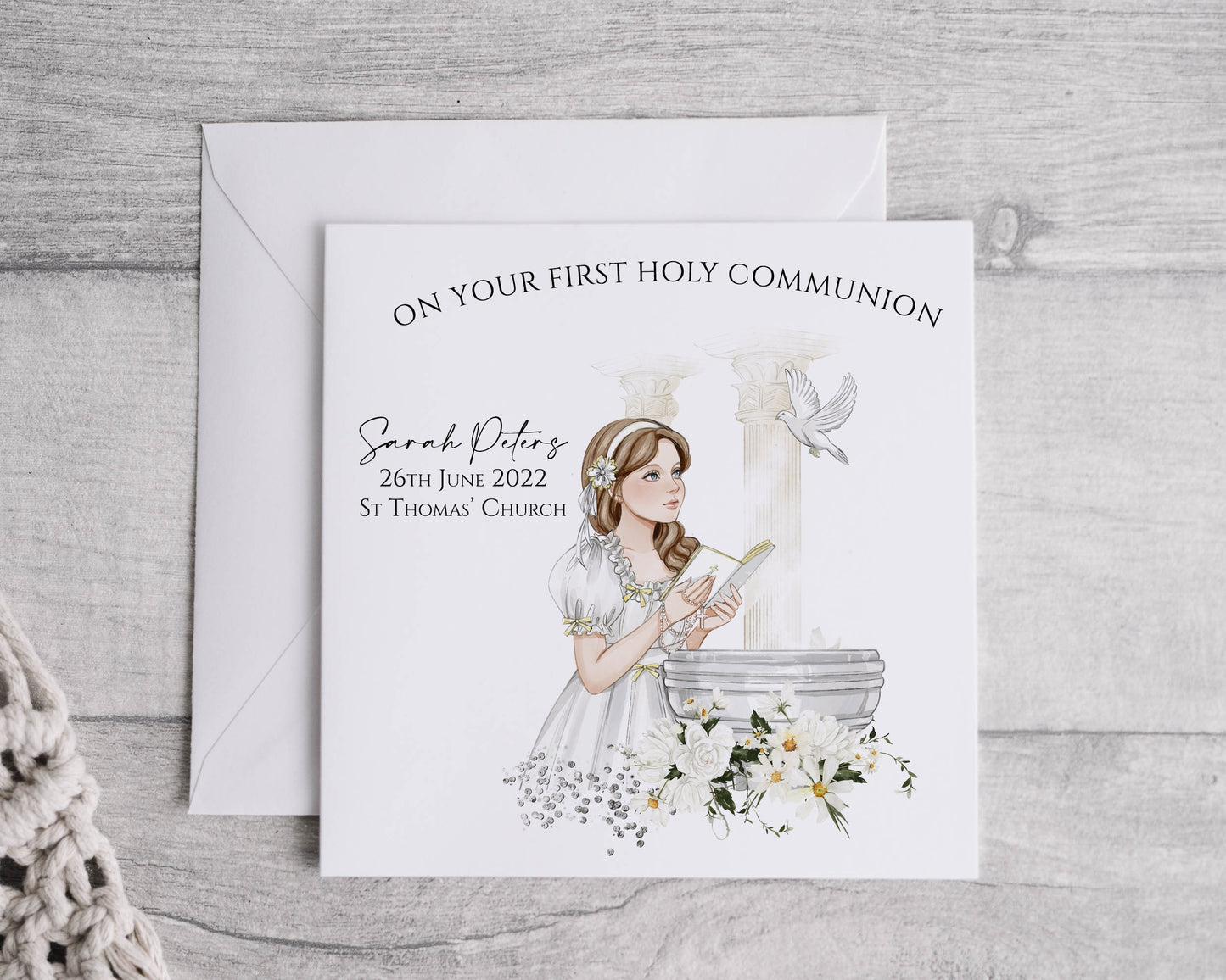 Holy communion card