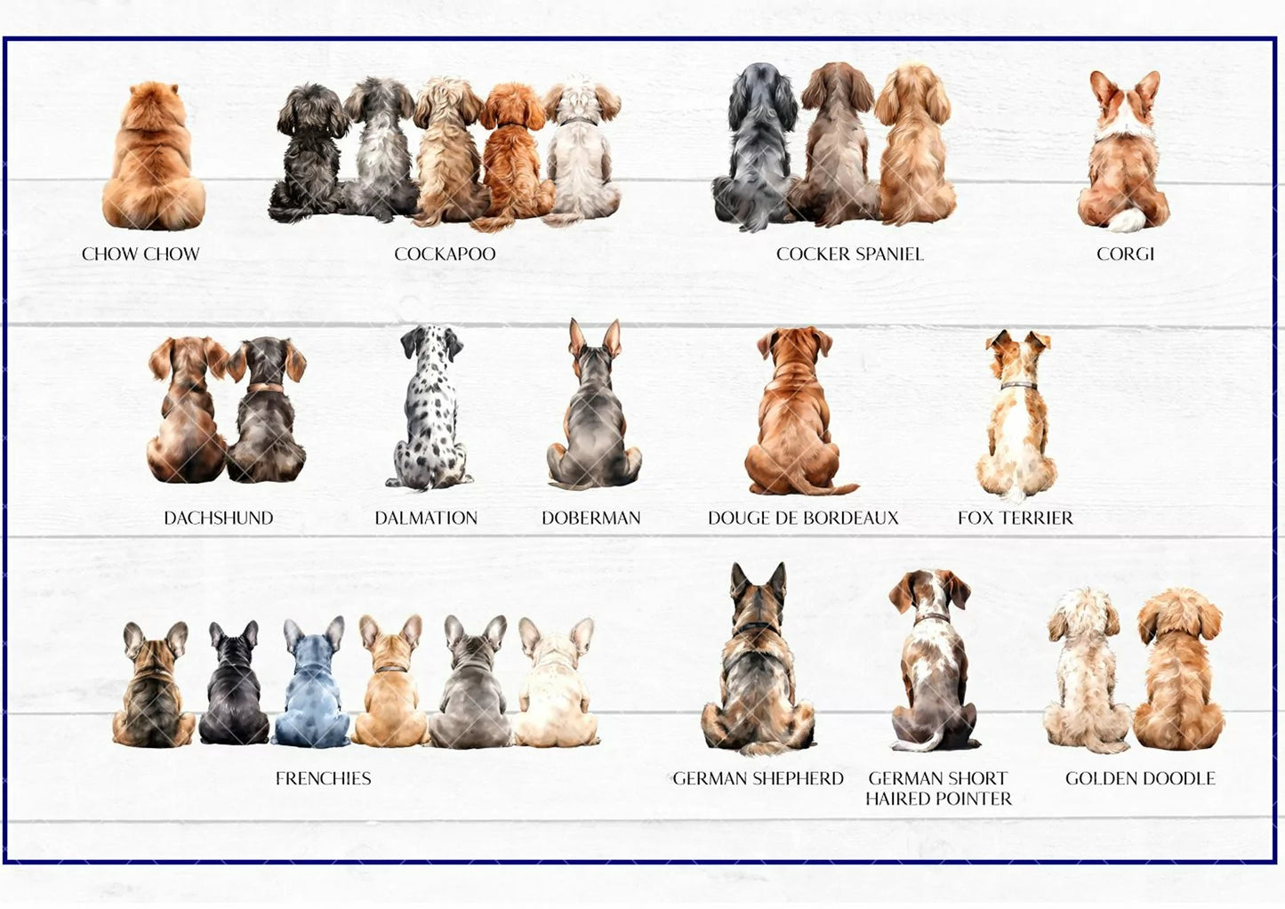 Dog hanging decoration, dog gift