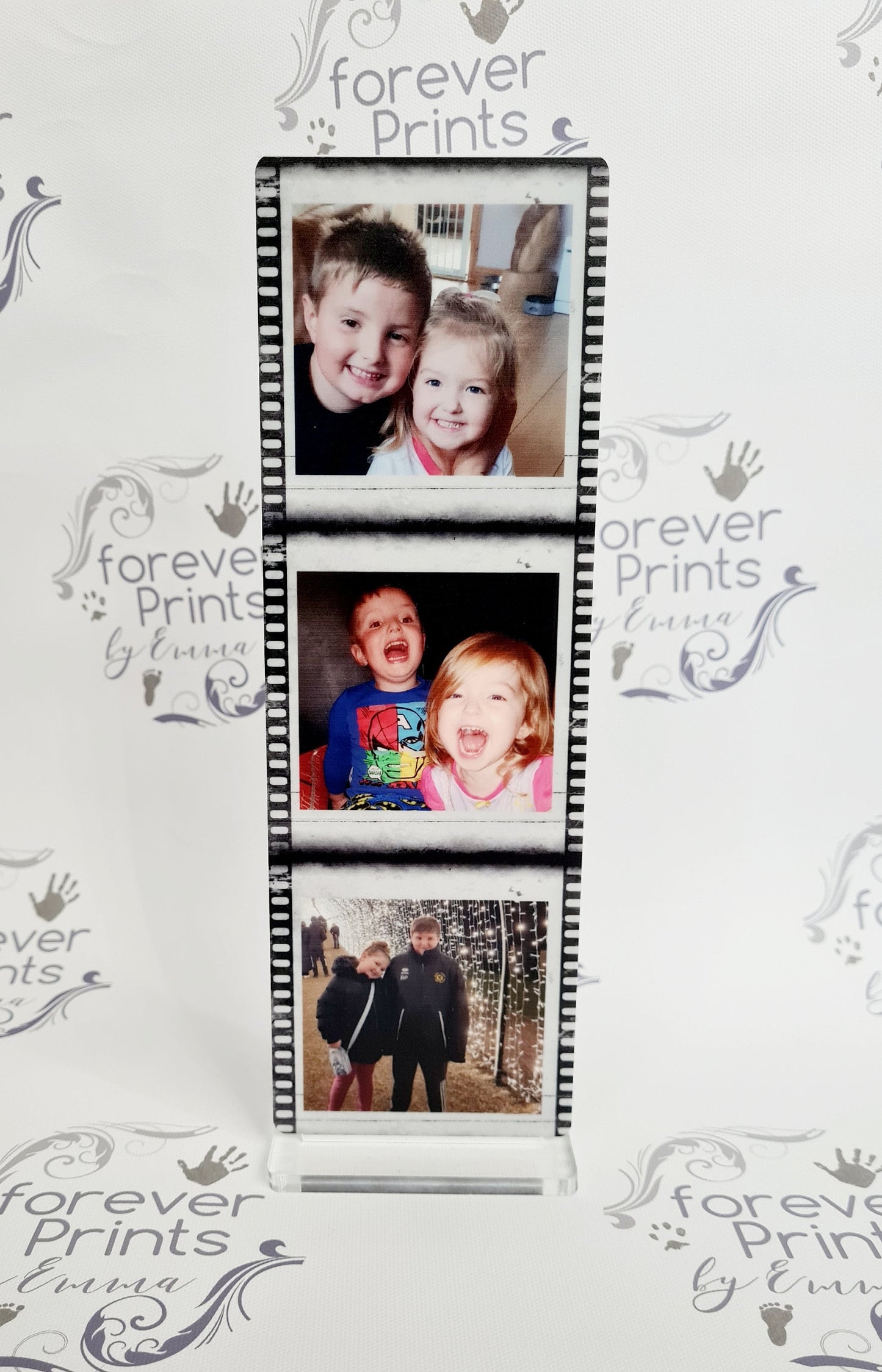 Personalised Photo Film Roll Stand, Custom Polaroid Gift