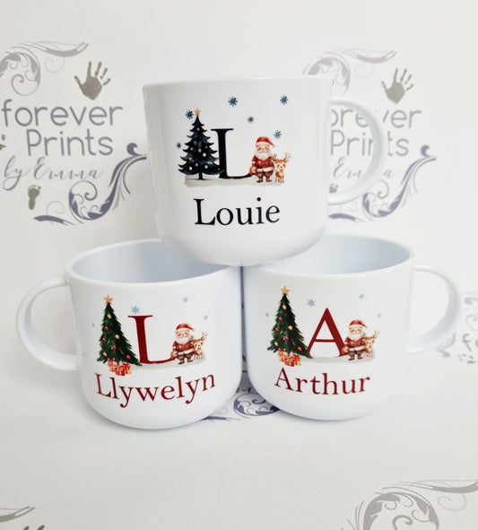 Child's 6oz unbreakable mug, children's Christmas mug, kids mug, 11oz child's unbreakable mug