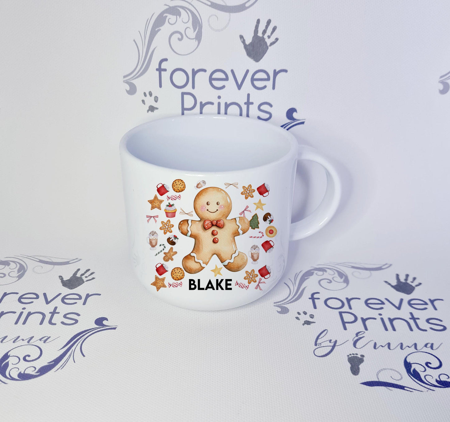 Personalised Christmas Unbreakable Mug, Child's Polymer Mug (6oz or 11oz)