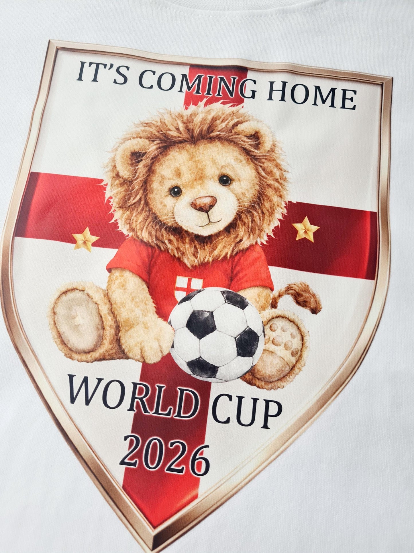 World cup 2026 England child's t-shirt