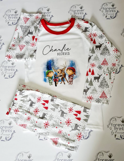 Children's Christmas pyjamas