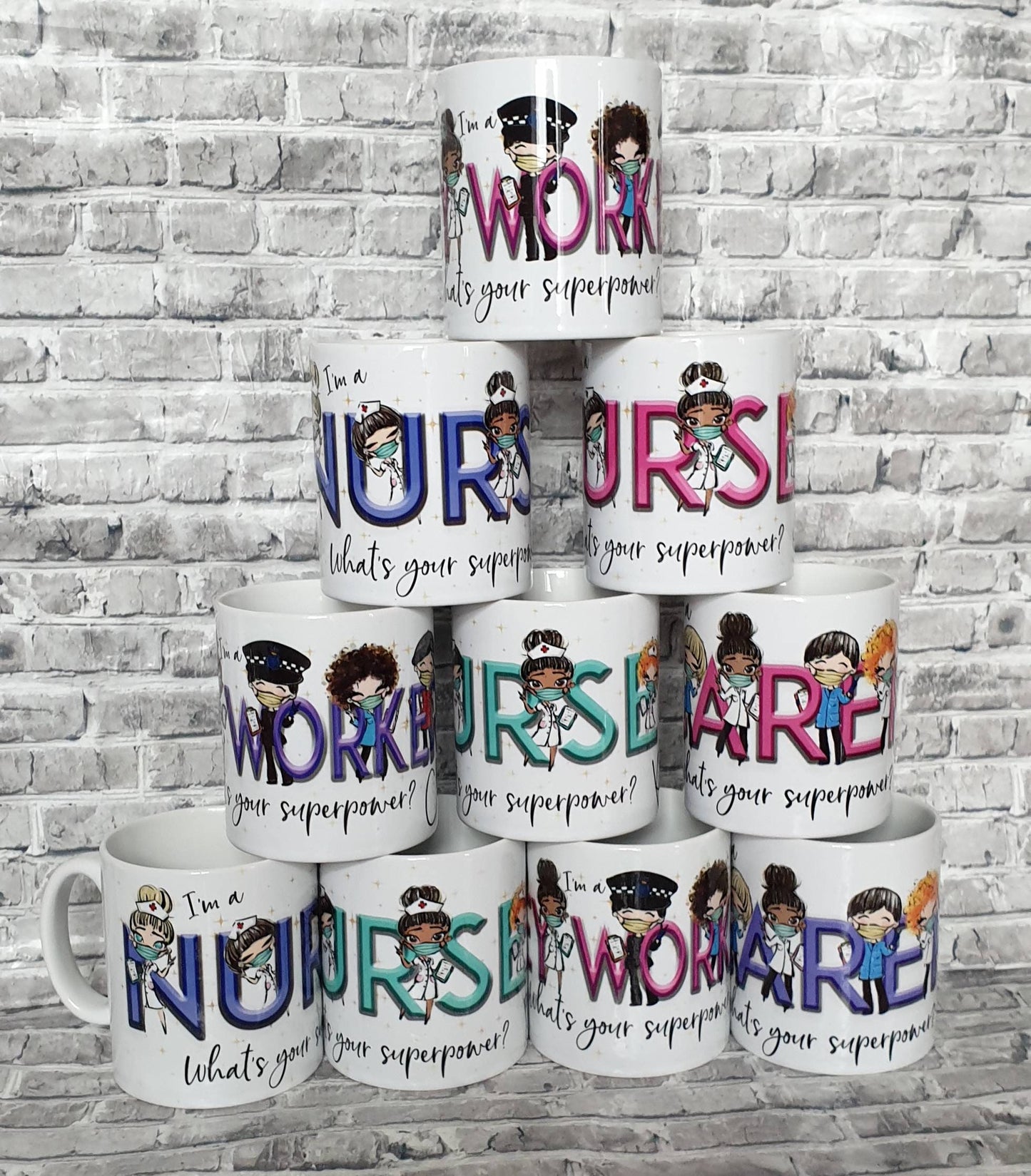 Pharmacy assistant superpower mug, mug, superhero mug