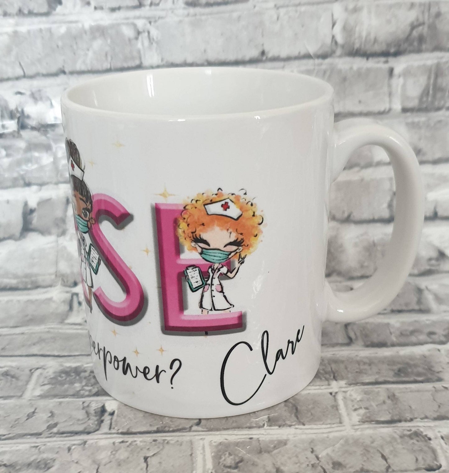 Farmer superpower mug, farmer mug, superhero mug