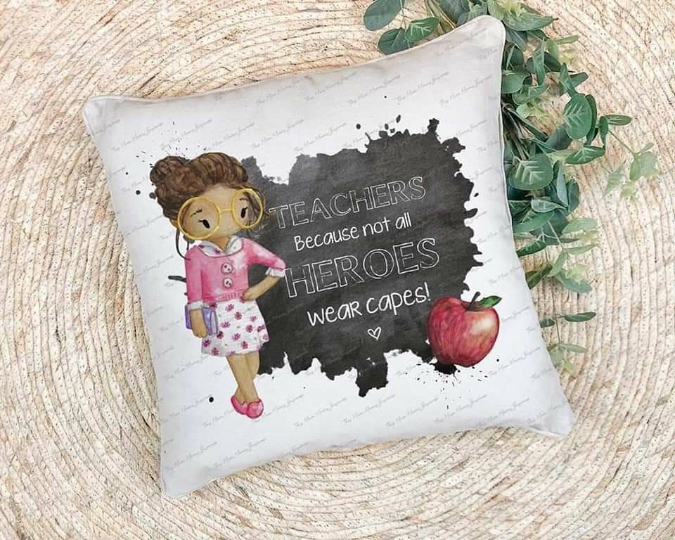 Teacher pillow, teacher cushion