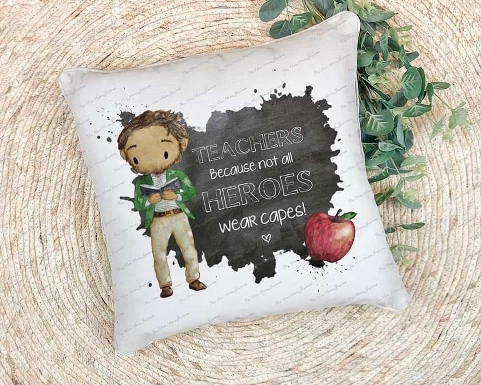 Teacher pillow, teacher cushion