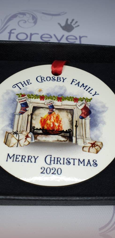 Personalised Christmas decoration - Christmas tree decoration - christmas stocking decoration