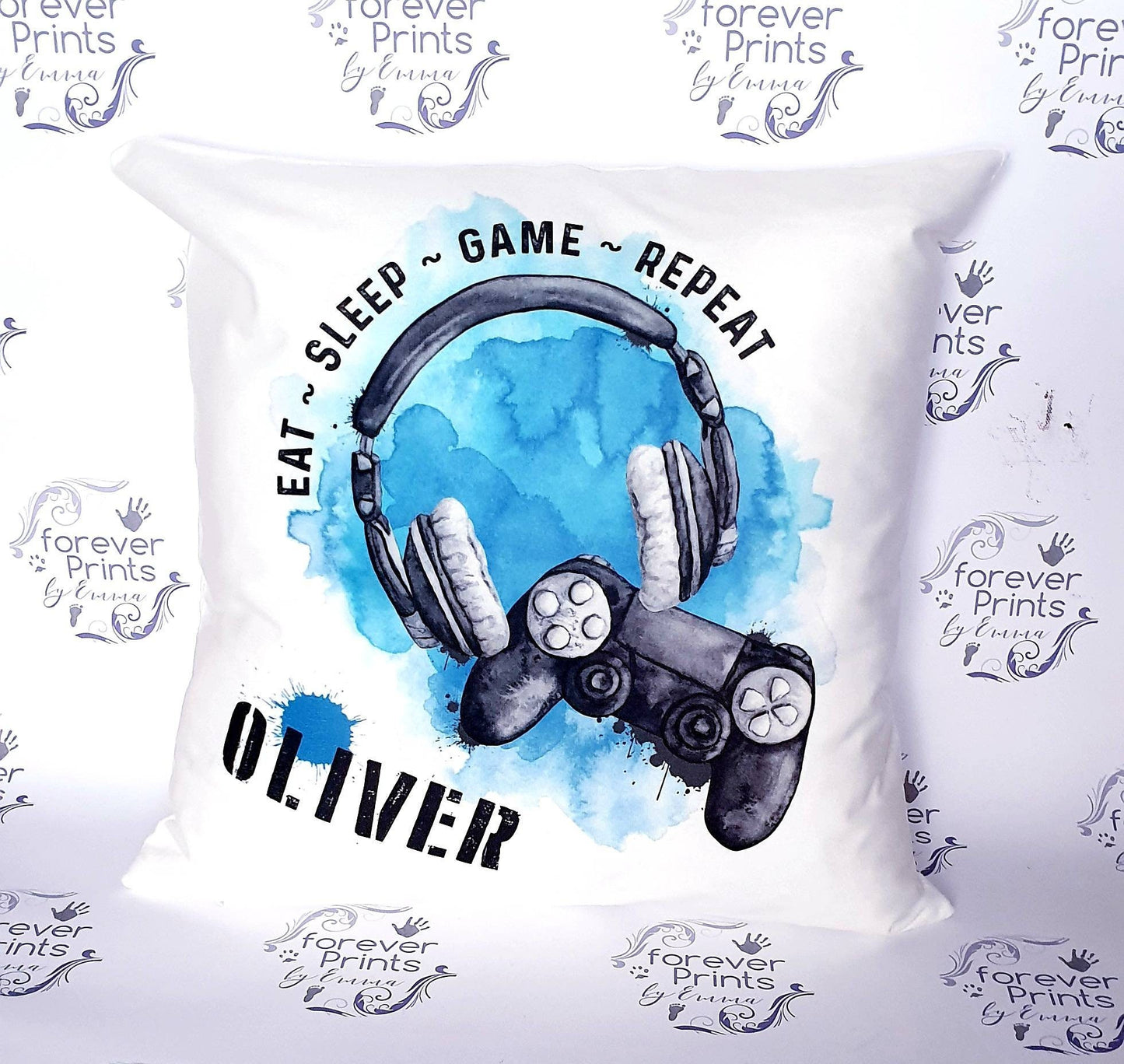 Gamer pillow, gamer cushion, playstation cushion,