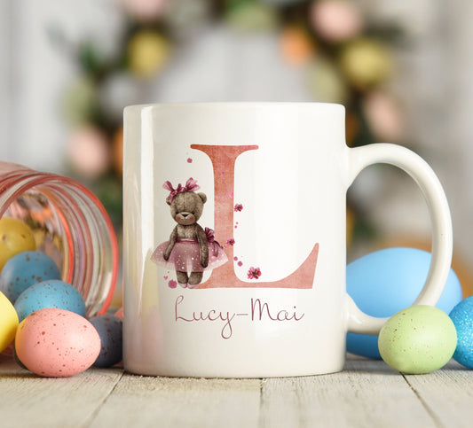 Teddy Bear Mug | girl gear gift | cute bear mug