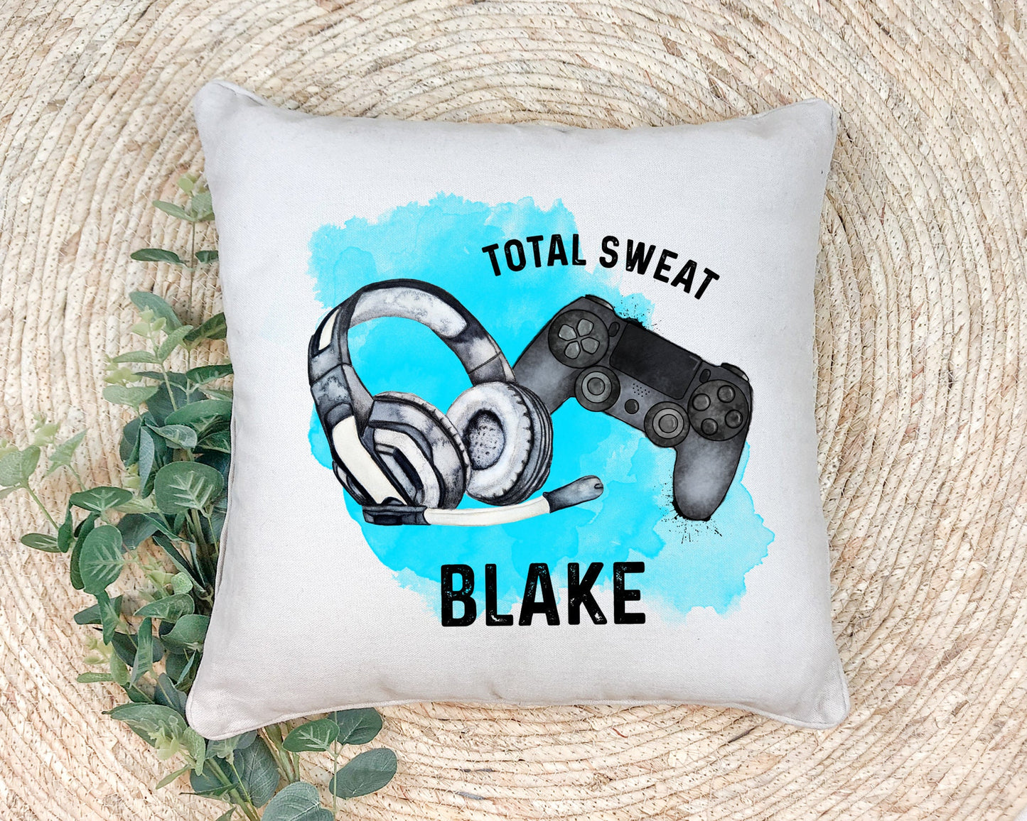 Gamer pillow, gamer cushion, Gamer gift,