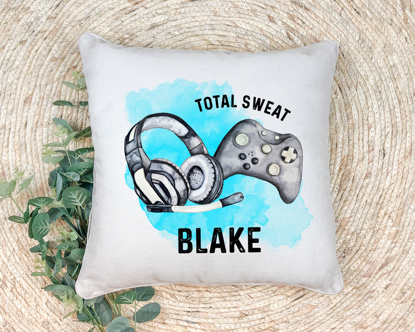 Gamer pillow, gamer cushion, Gamer gift,