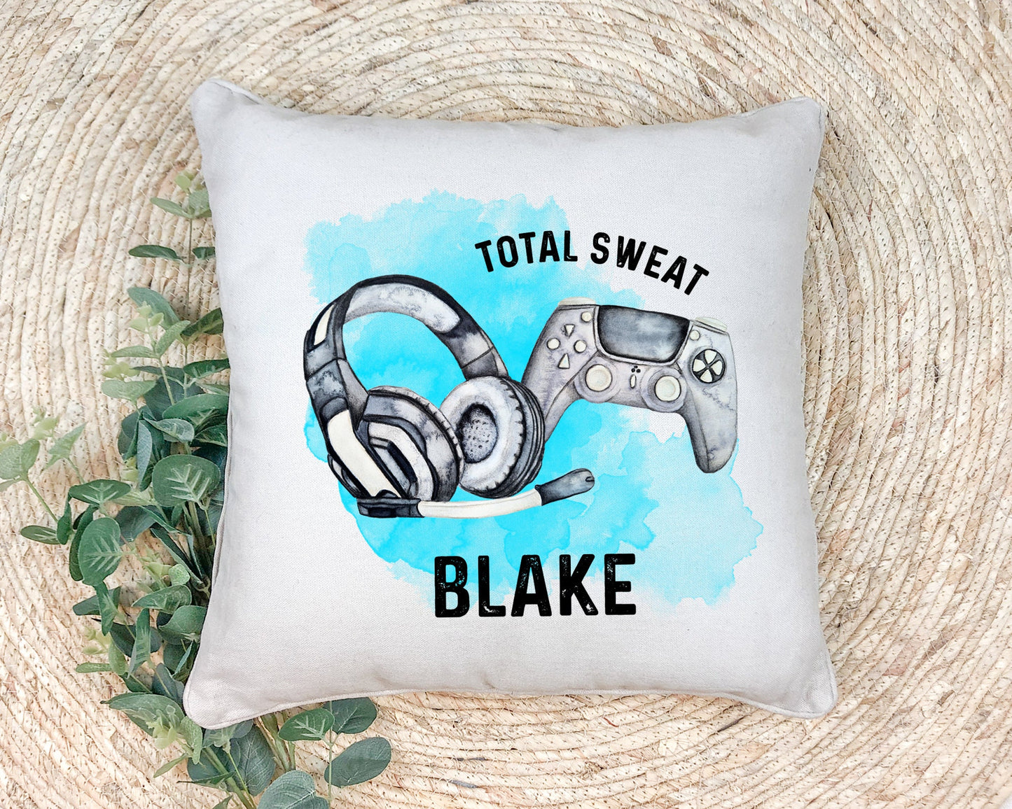 Gamer pillow, gamer cushion, Gamer gift,