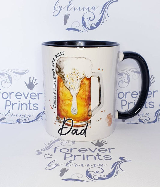 Father's day mug | daddy beer mug | dad gift | grandad father's day gift