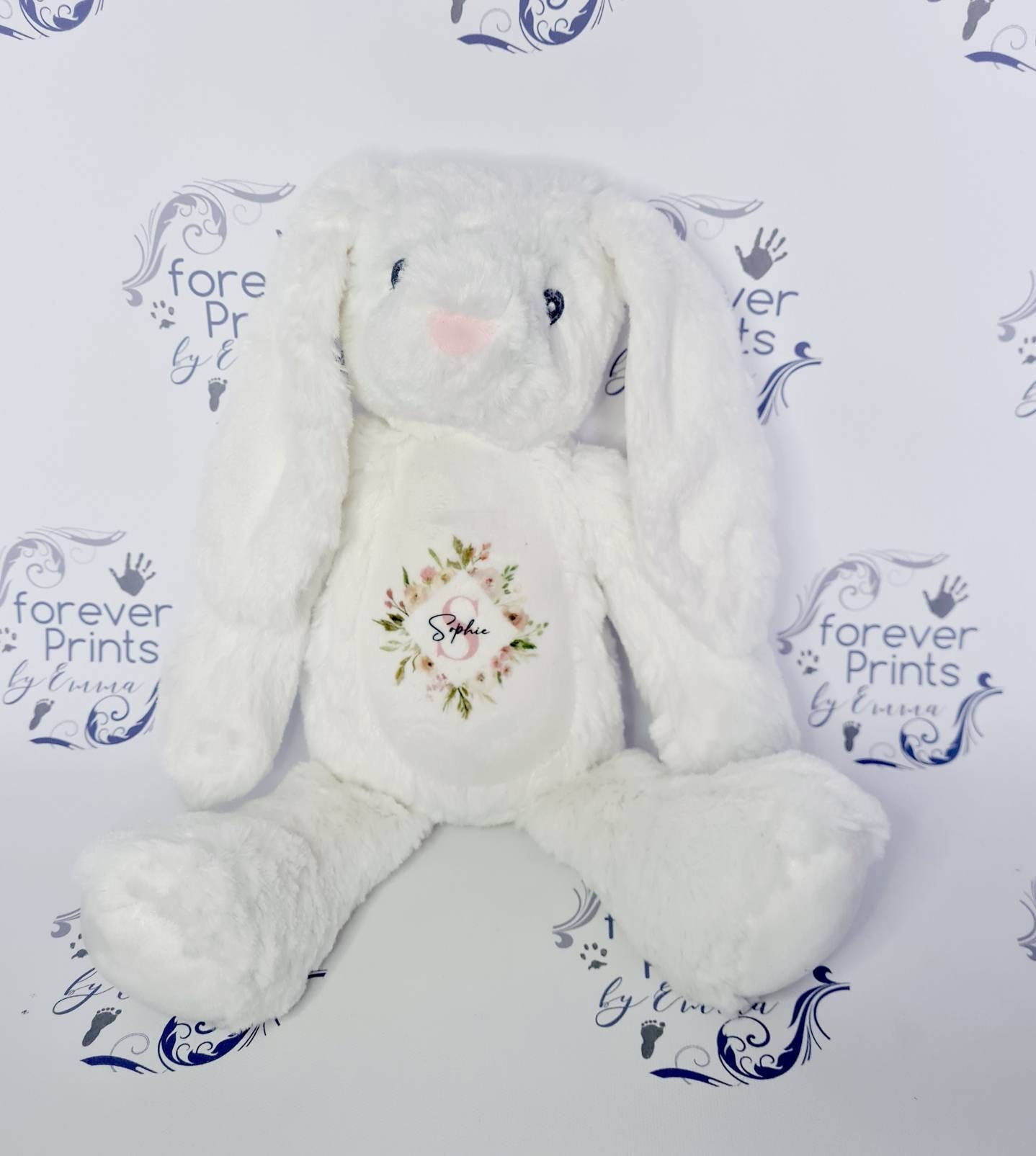 Personalised easter bunny, personalised teddy, Easter gift